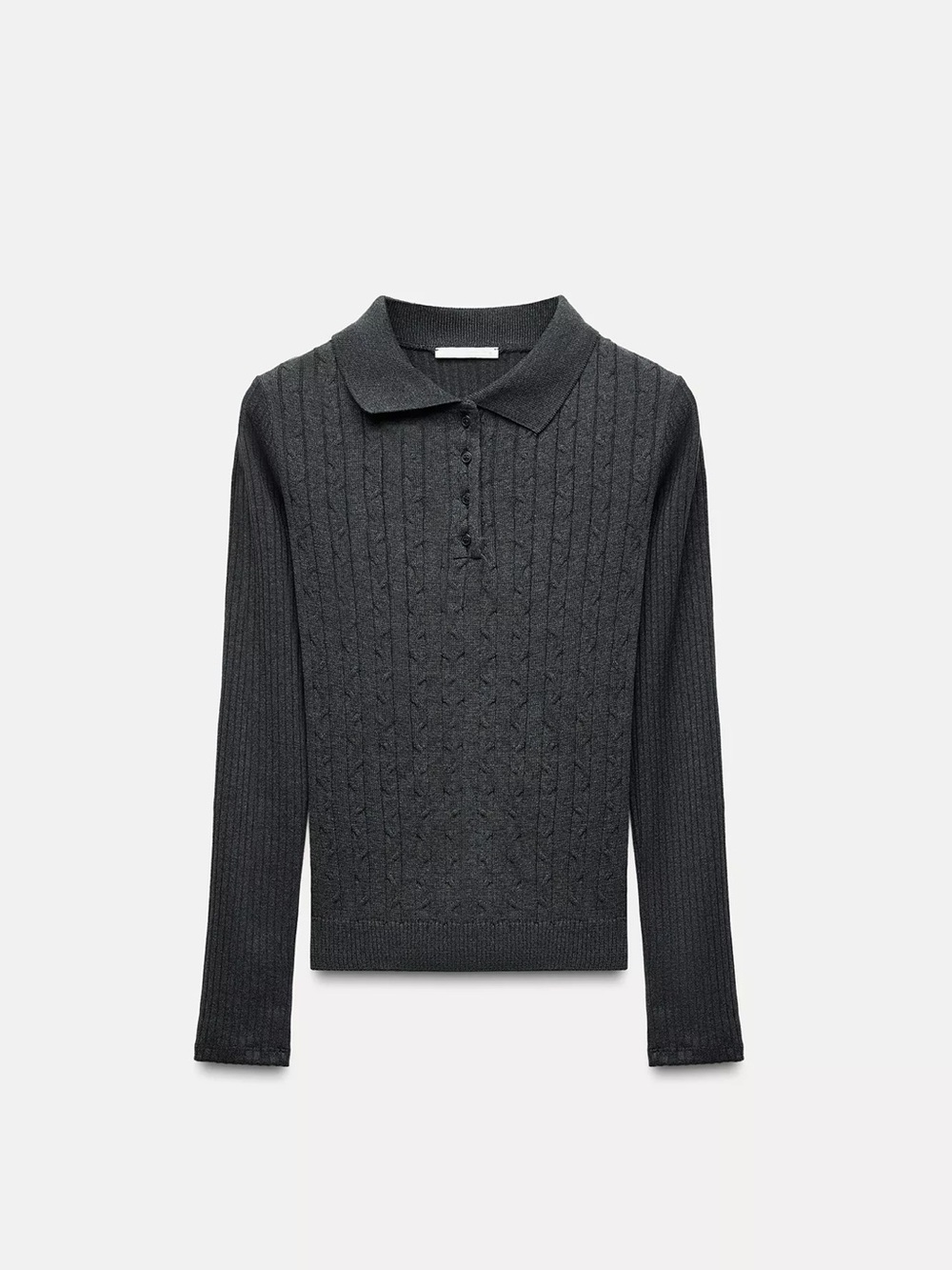 Zara Polo Knit Top